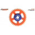 Corona 35d. Sidewinder nylon M50 para eje 2.38mm O17.5m con tornillo M2.5