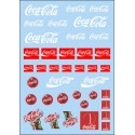 COCA-COLA Calcas al agua. 70x100mm