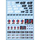 ELF Calcas al agua. 70x100mm