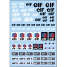 ELF Calcas al agua. 70x100mm