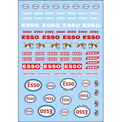 ESSO. Calcas al agua. 70x100mm