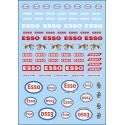 ESSO. Calcas al agua. 70x100mm