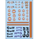 GULF. Calcas al agua. 70x100mm
