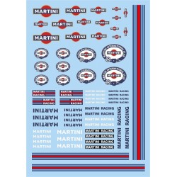 MARTINI Calcas al agua. 70x100mm