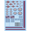 MARTINI Calcas al agua. 70x100mm