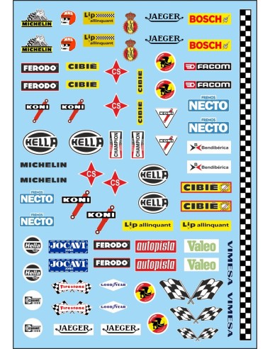 LOGOS CLÁSICOS I. Calcas al agua. 70x100mm