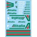 ALITALIA Calcas al agua. 70x100mm
