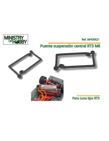 Puente suspensión central M8