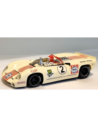 Lola T70 Can-Am Doug Serrurier/Jackie Pretorius nº2 Kyalami 9 Hours 1968