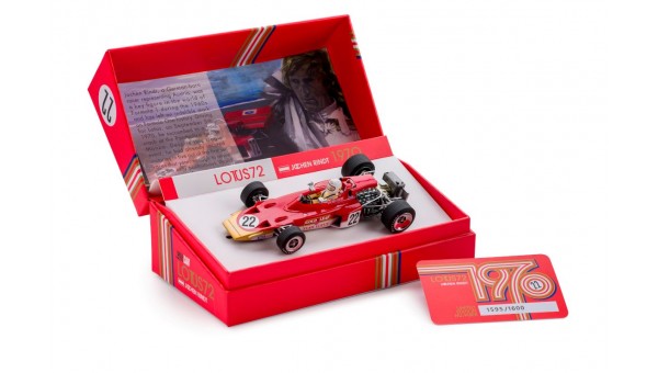 LOTUS 72 - MONZA GP 1970 JOCHEN RINDT LIMITED ED