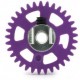3/32 SIDEW soft plastic Gear 33t Magenta