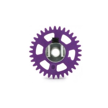 3/32 SIDEW soft plastic Gear 33t Magenta