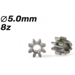 Piñón 8d. M50 acero para eje 2mm ø5,0mm x 2mm