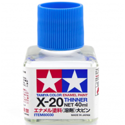 Disolvente X-20 para Pinturas tipo Esmalte 40ml.
