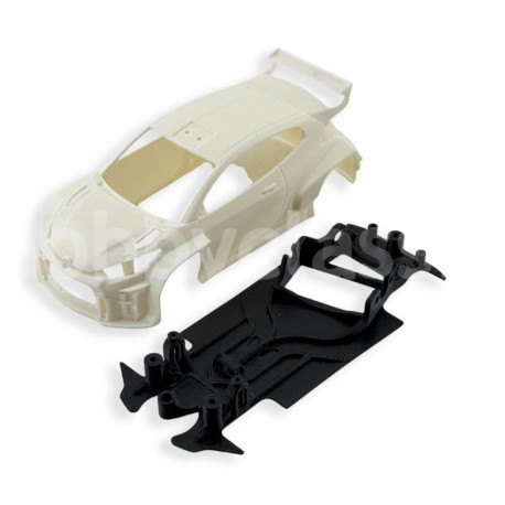 Toyota Yaris Rally2 Chasis 3DP Extreme Angle - Avant Slot