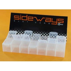 Caja de 14 compartimientos con cierre