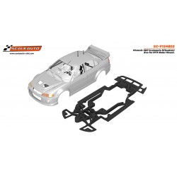 Chasis 3DP Scaleauto Mitsubishi Evor para Soporte
