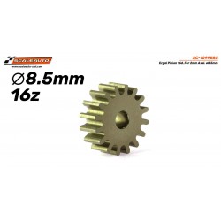 Piñón 16d. Ergal d8,5mm para eje de 2mm