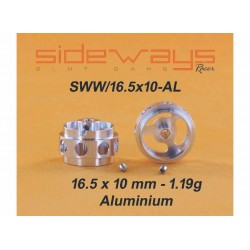 Llantas Aluminio 16,5x10mm Aligeradas para eje 2,3