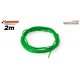 Cable silicona 0.9mm 2m. Color verde