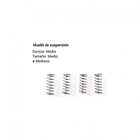 Muelle suspension dureza media- medio ø mediano