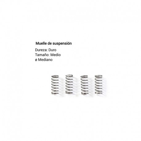 Muelle suspension duro - medio ø mediano