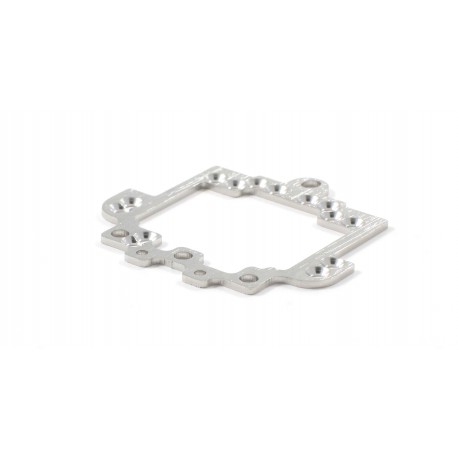 Sub-Chasis Trasero Motor Largo SC8003 GT3 en Acero de 1.2mm Aligerado.