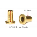 Terminal para cable eléctrico Ø1,7 x 4 mm