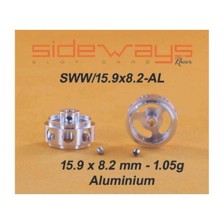 Llantas Aluminio 15,9x8,2mm Aligeradas para eje 2