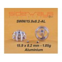 Llantas Aluminio 15,9x8,2mm Aligeradas para eje 2