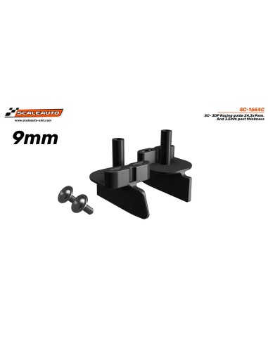 Guia SC- 3DP Racing con Tornillo. Medidas: 24.3x9mm