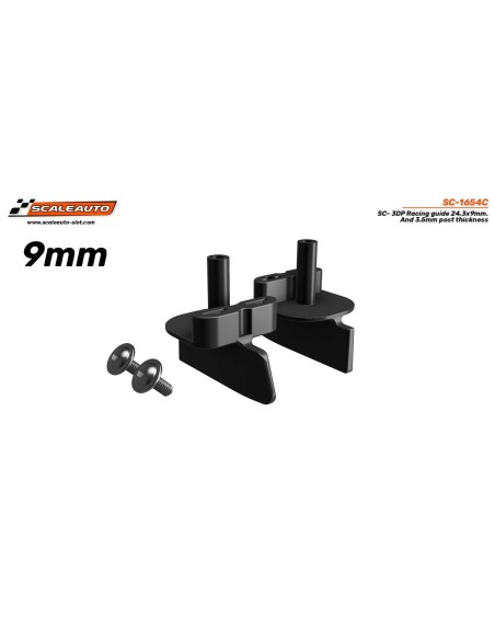 Guia SC- 3DP Racing con Tornillo. Medidas: 24.3x9mm