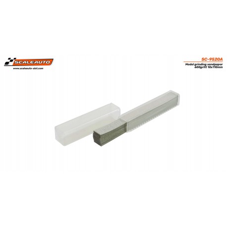 Papel lija 600gritt 10x110mm (50 un)