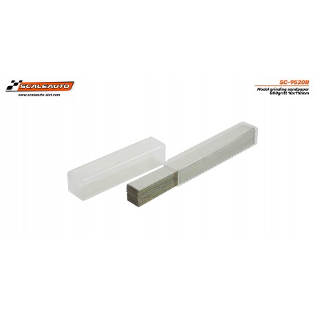 Papel lija 800gritt 10x110mm (50 un)