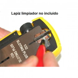 Bloqueador de guía para limpiar trencillas