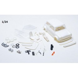 Carrocería Mini Cooper White Kit 1/24