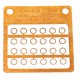 Separador 0.10mm bronce