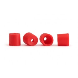Goma Cubre Tornillos Carrocería 2,0 mm en color rojo