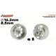 Llanta Aluminio 16.2x8.5mm. Monza-2 para Eje 2,38m