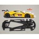 Chasis 3D Bicomponente, Corvette C8.R GT (Para Bancada NSR). For NSR Body.