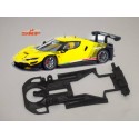 Chasis 3D Bicomponente, Ferrari 296 GT3 (Para Bancada AVANT SLOT). For AVANT SLOT Body.