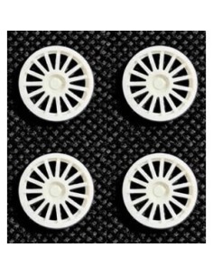 Tapacubos Multirradio 16,6mm White Sloting Plus