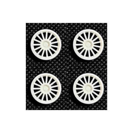 Tapacubos Multirradio 16,6mm White Sloting Plus