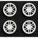 Tapacubos Enkeir 16,6mm White Sloting Plus