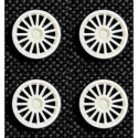 Tapacubos Multirradio 16,9mm White Sloting Plus