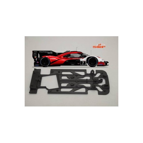 Chasis 3D Bicomponente, Toyota YARIS WRC in Line. For SCX Body. (Rally)