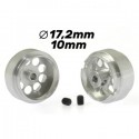 Llanta aluminio 17.2x10mm. Lightweight Ejes 3/32