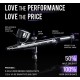 Aerografo Gaahleri gravedad GHAD-39 con agujade 0.35 y 0.5mm