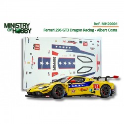 Calcas Ferrari 296 GT3 Dragon Racing - Albert Costa