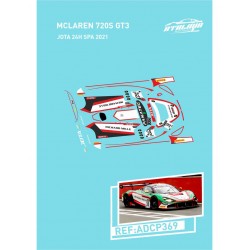 Calcas MCLAREN 720S Jota 24h Spa 2021 Sideways